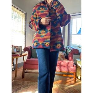 Vintage Southwestern Print Jacket